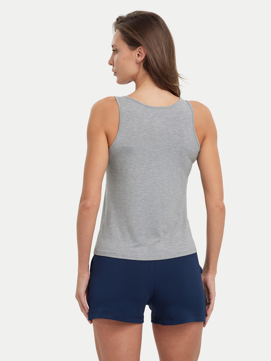 Sleeveless Bamboo Tank Top