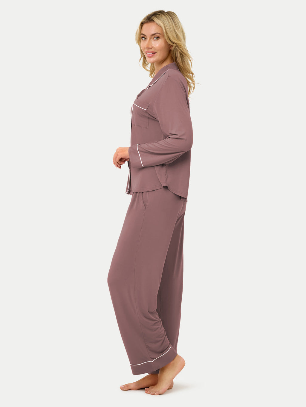 Long Sleeve Bamboo Pajama Set