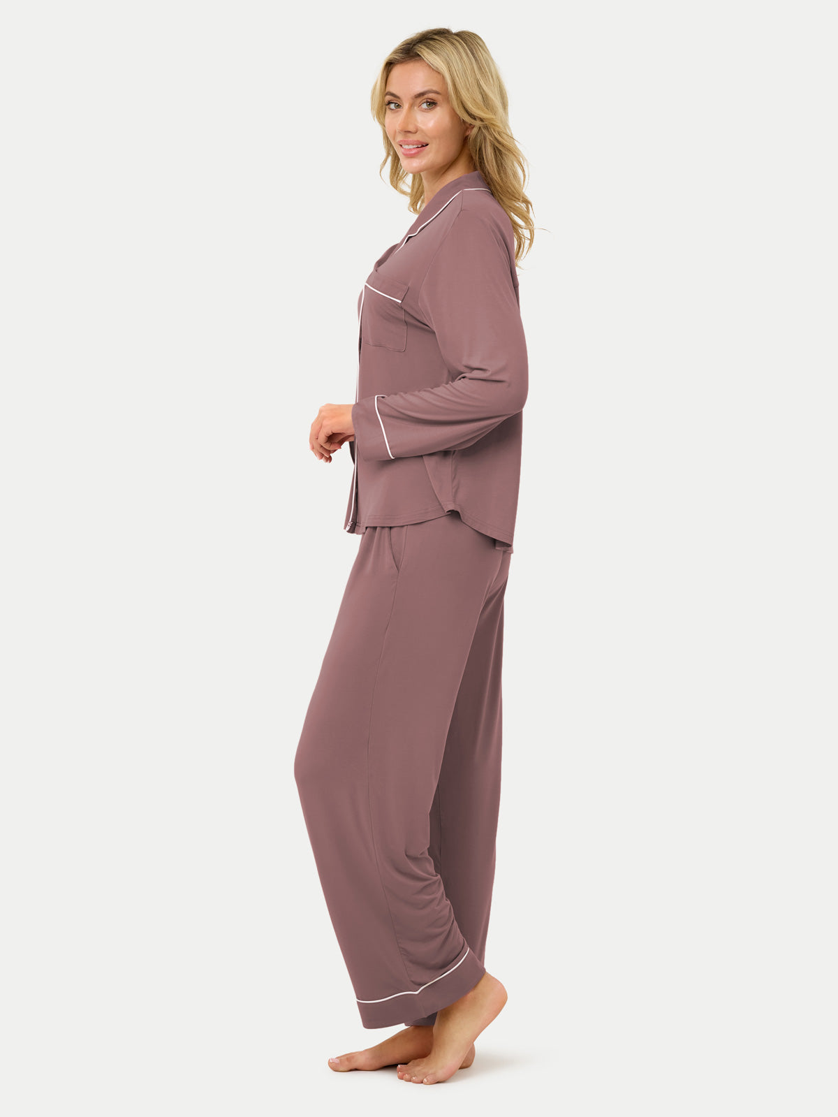 Long Sleeve Bamboo Pajama Set