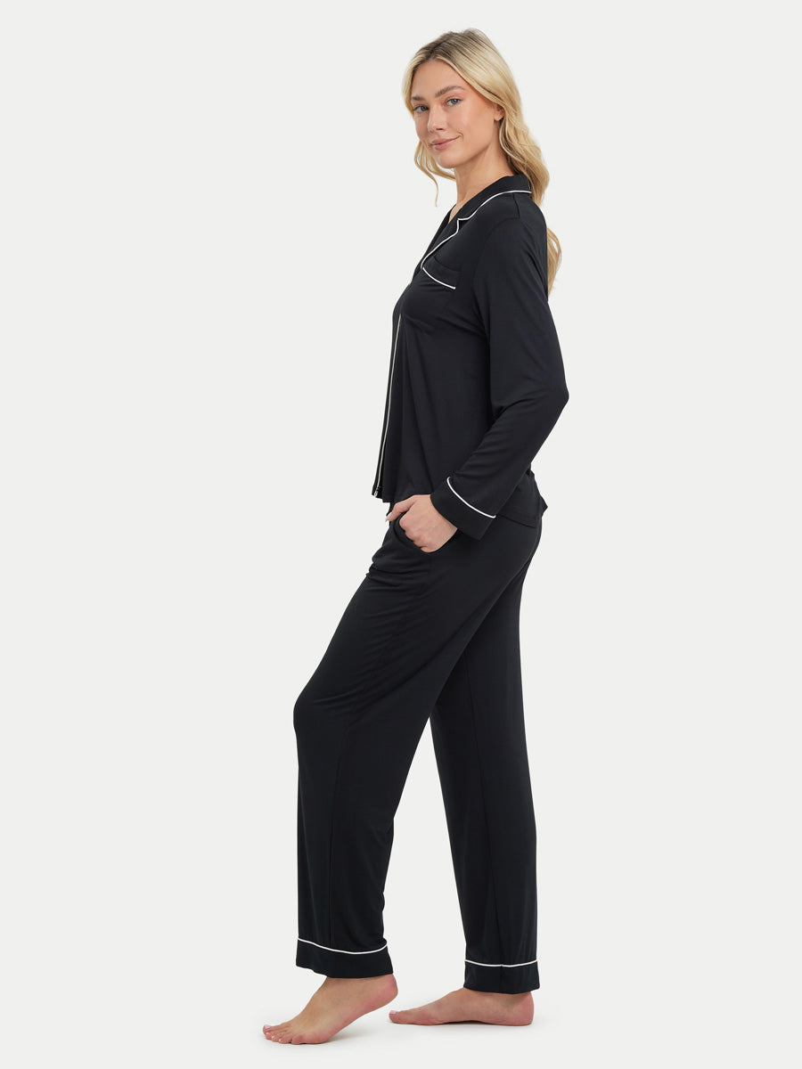 Long Sleeve Bamboo Pajama Set