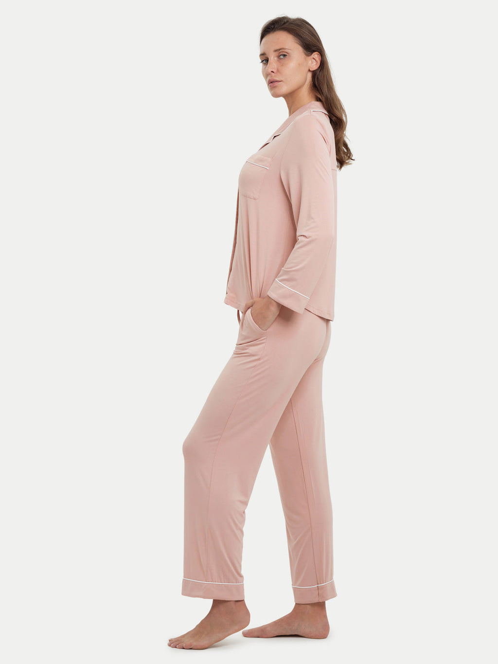 Long Sleeve Bamboo Pajama Set
