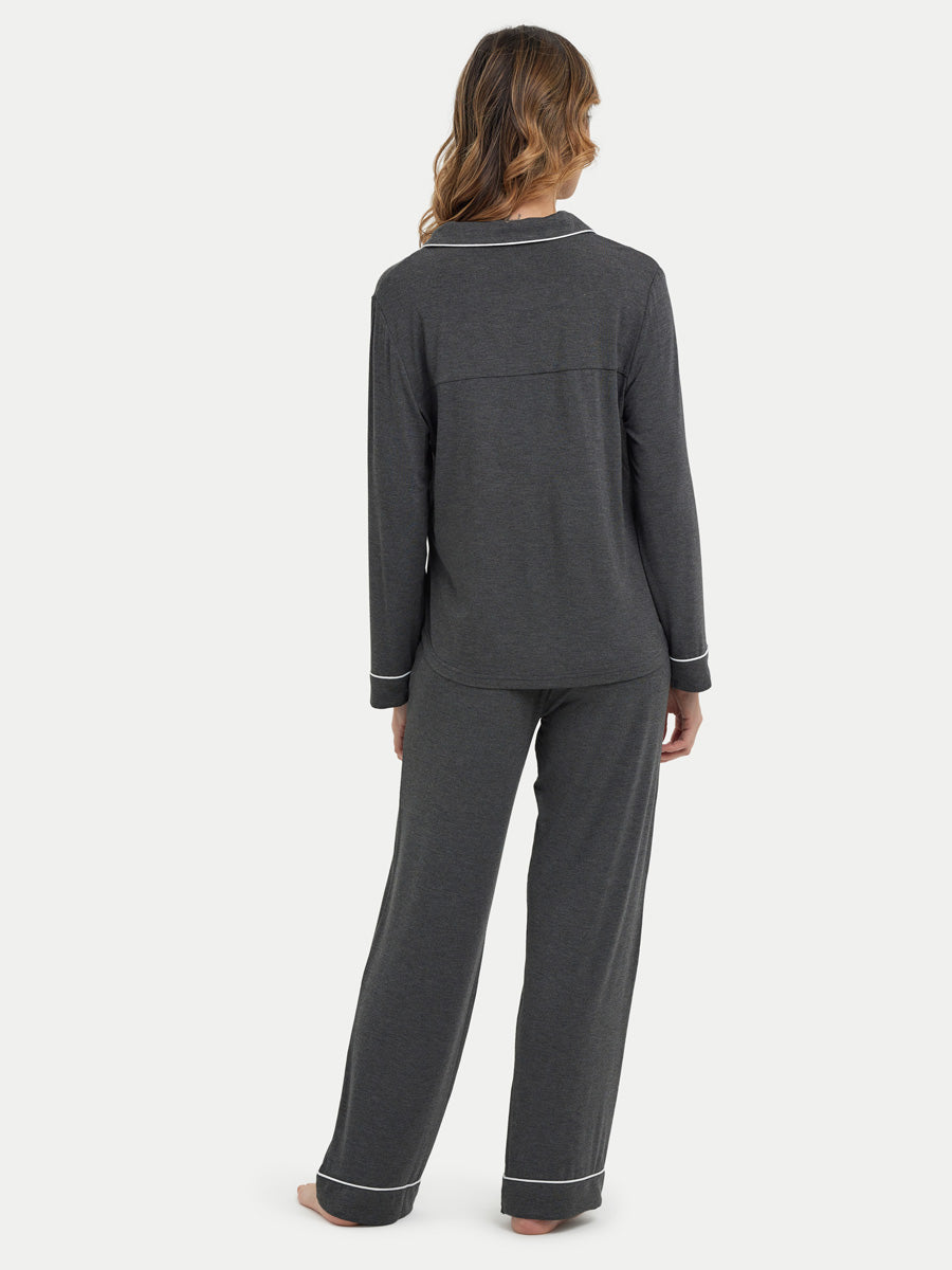 Long Sleeve Bamboo Pajama Set