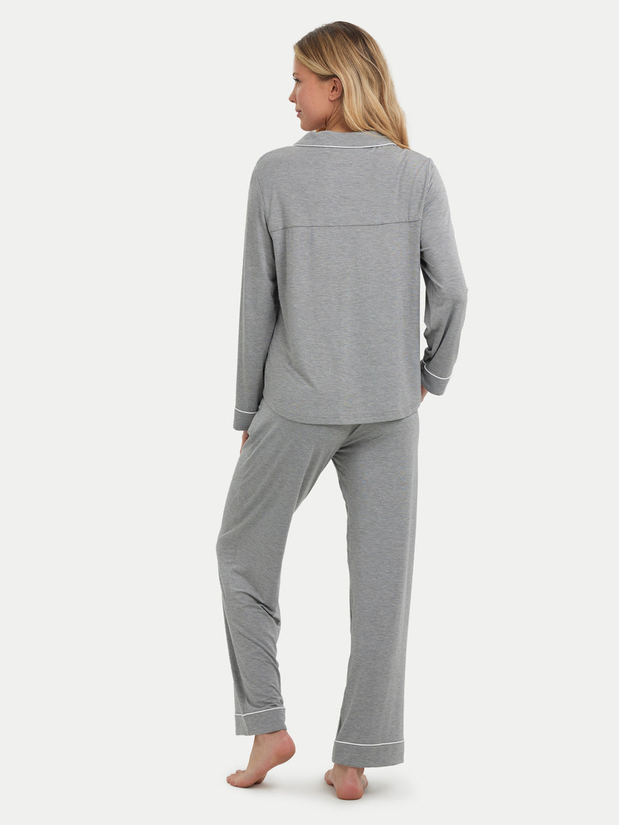 Long Sleeve Bamboo Pajama Set