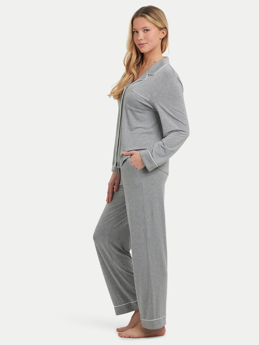 Long Sleeve Bamboo Pajama Set