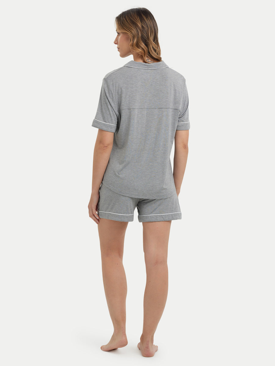Short Sleeve Bamboo Pajama Set