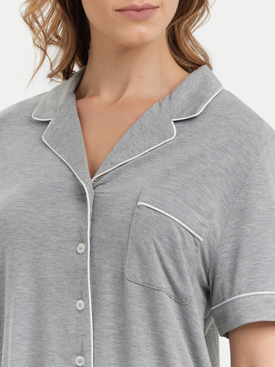 Short Sleeve Bamboo Pajama Set