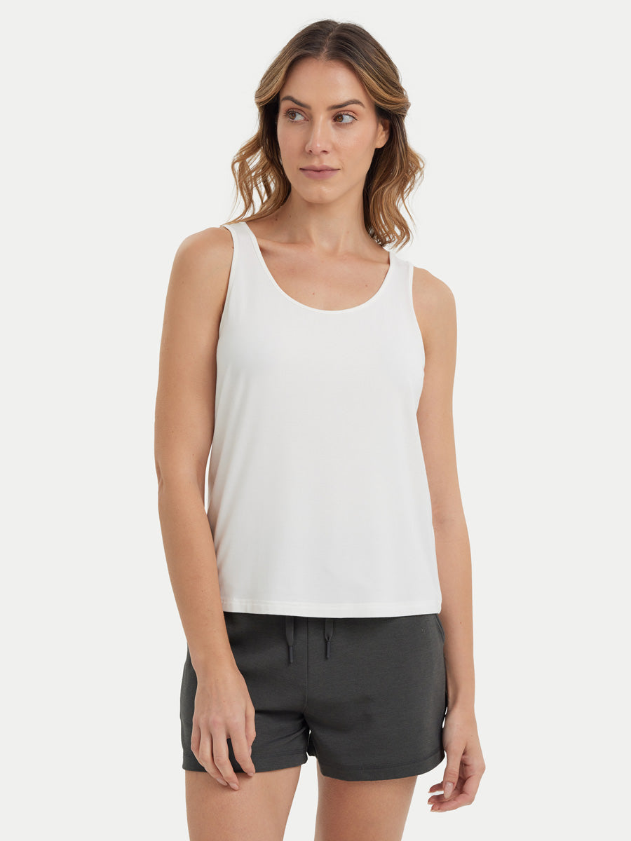 Sleeveless Bamboo Tank Top