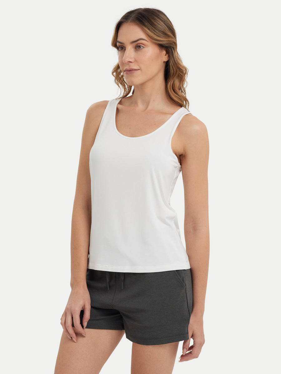 Sleeveless Bamboo Tank Top