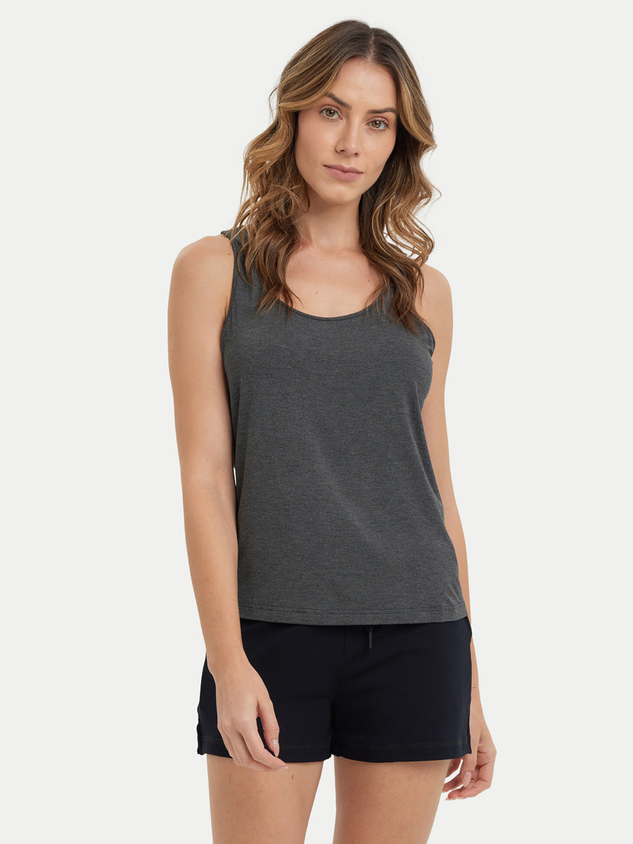 Sleeveless Bamboo Tank Top
