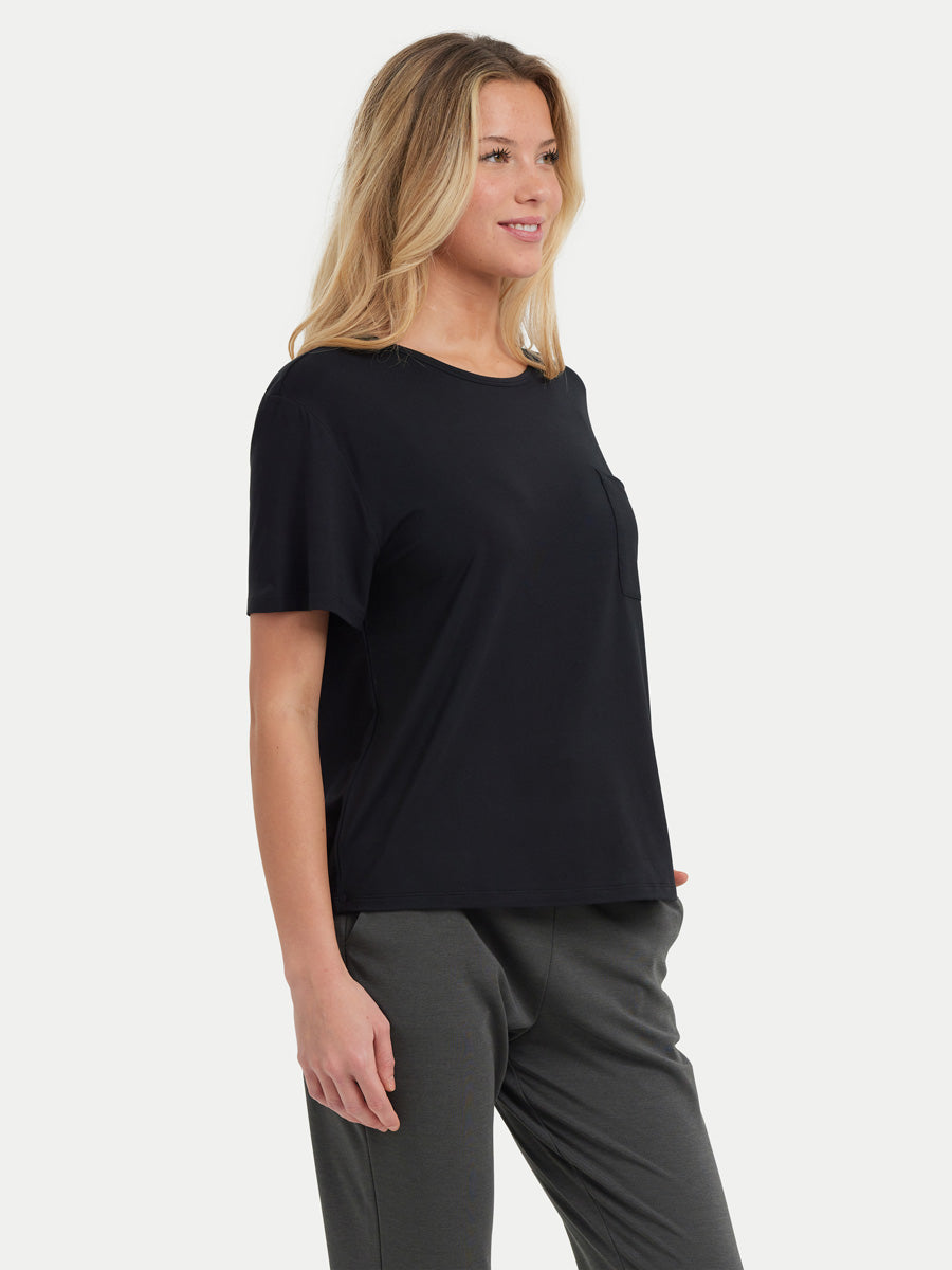 Short Sleeve Bamboo Relaxed Tee
