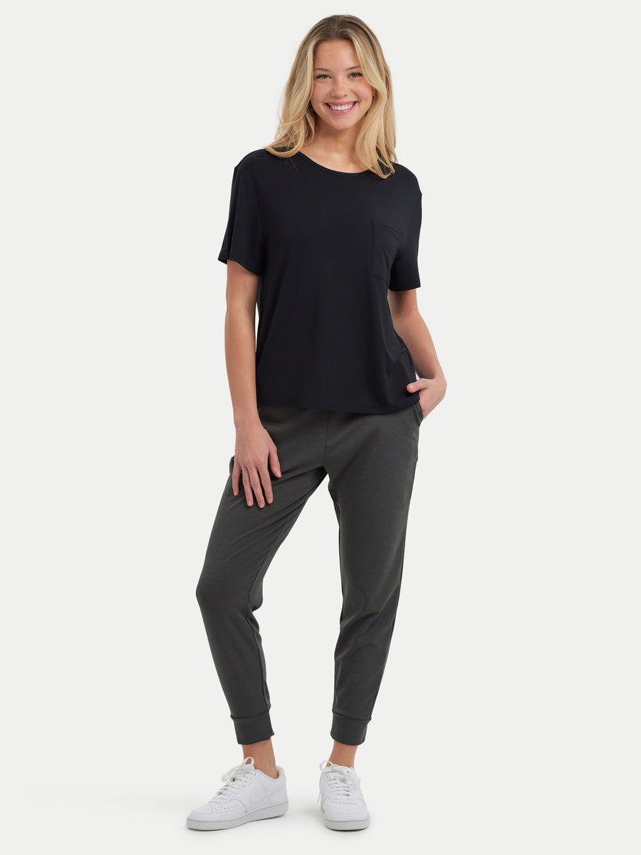 Short Sleeve Bamboo Relaxed Tee