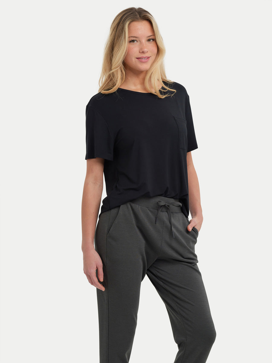 Short Sleeve Bamboo Relaxed Tee