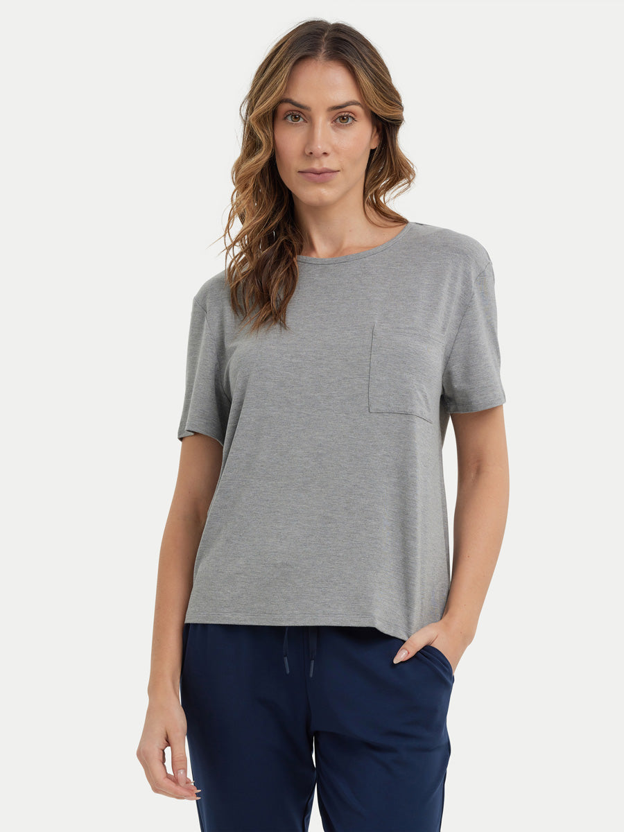 Short Sleeve Bamboo Relaxed Tee