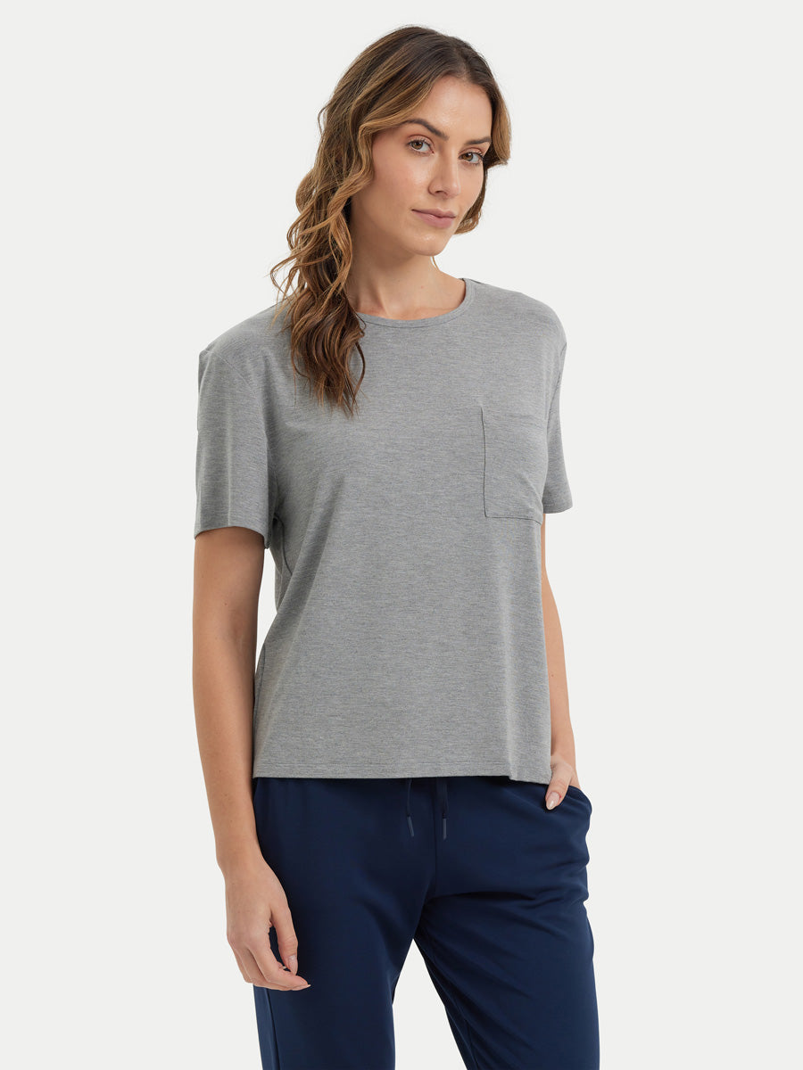 Short Sleeve Bamboo Relaxed Tee