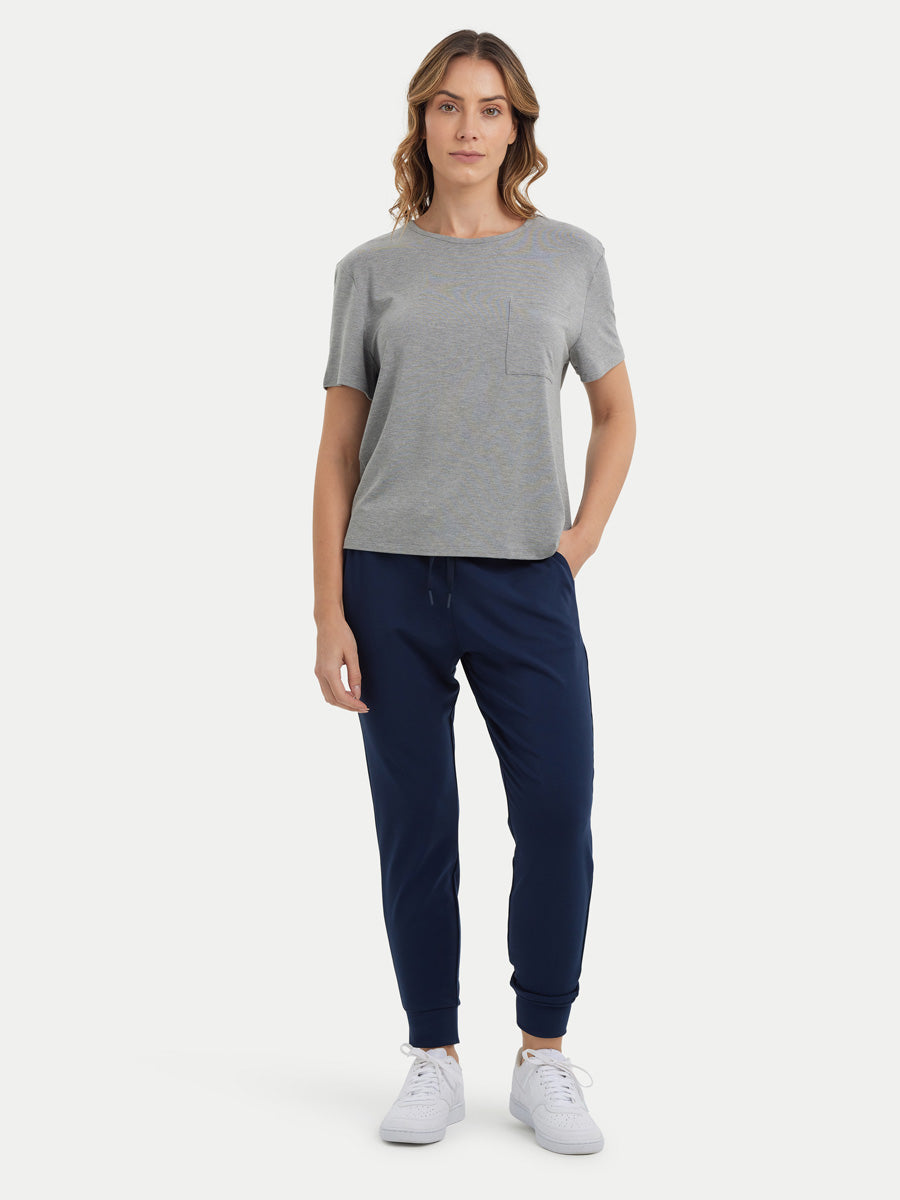 Short Sleeve Bamboo Relaxed Tee