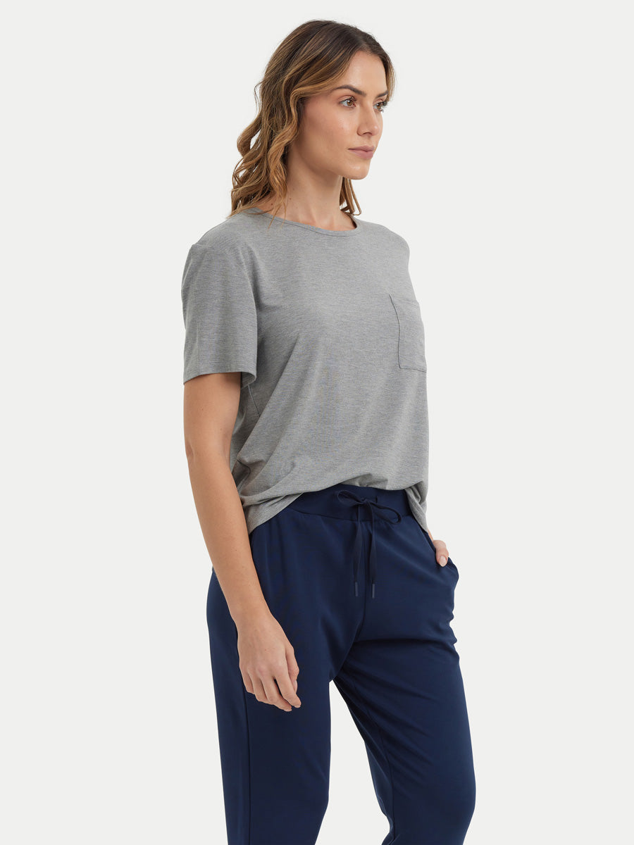 Short Sleeve Bamboo Relaxed Tee