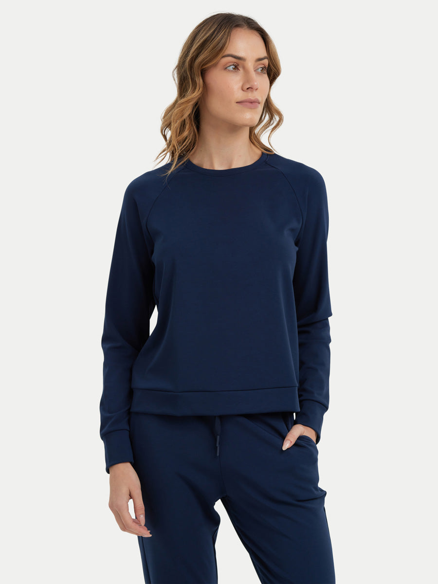 Bamboo Pullover Crew