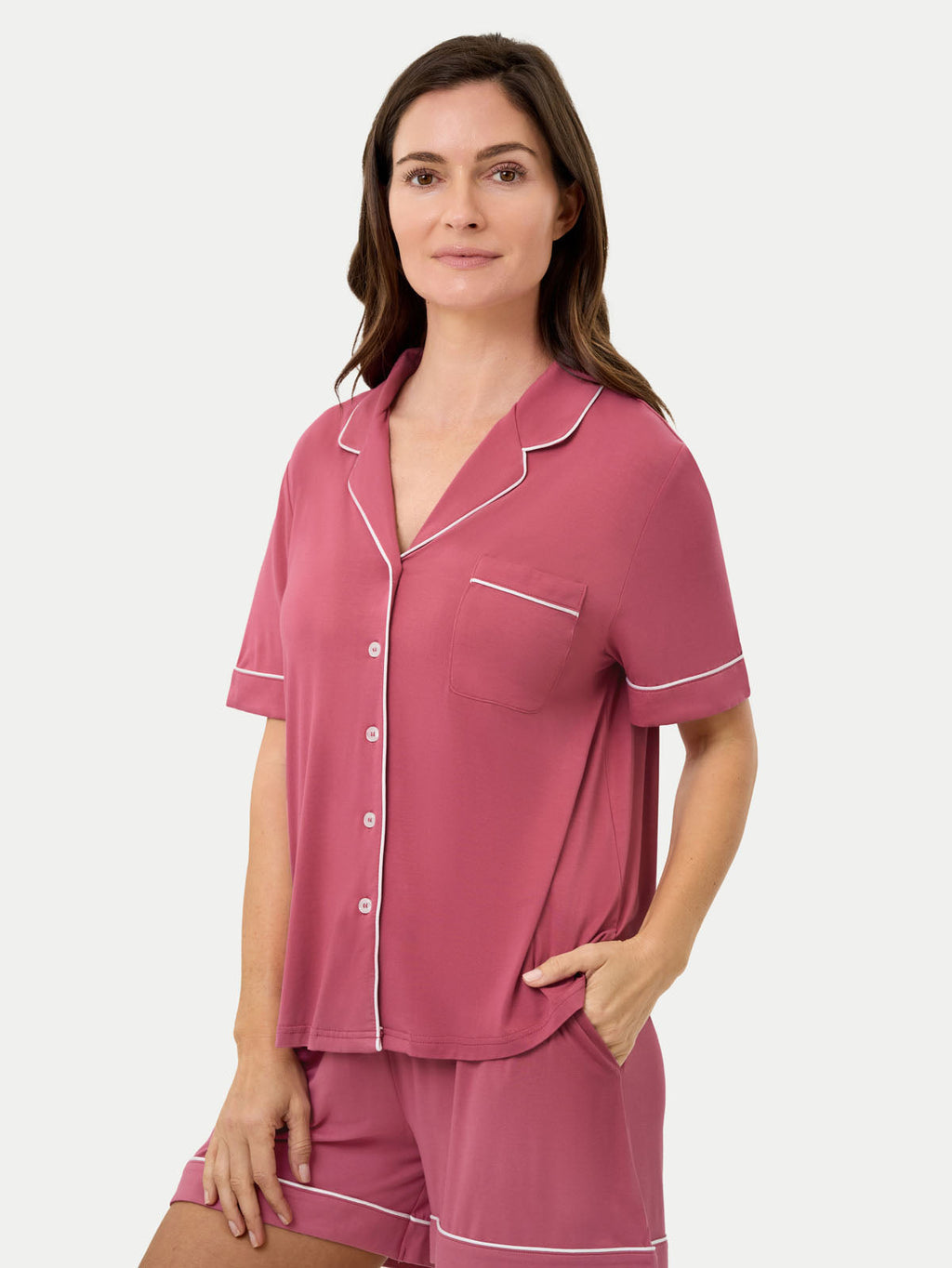 Short Sleeve Bamboo Pajama Set