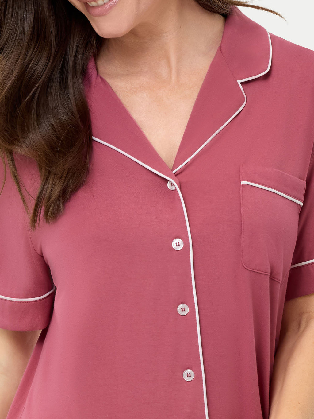 Short Sleeve Bamboo Pajama Set