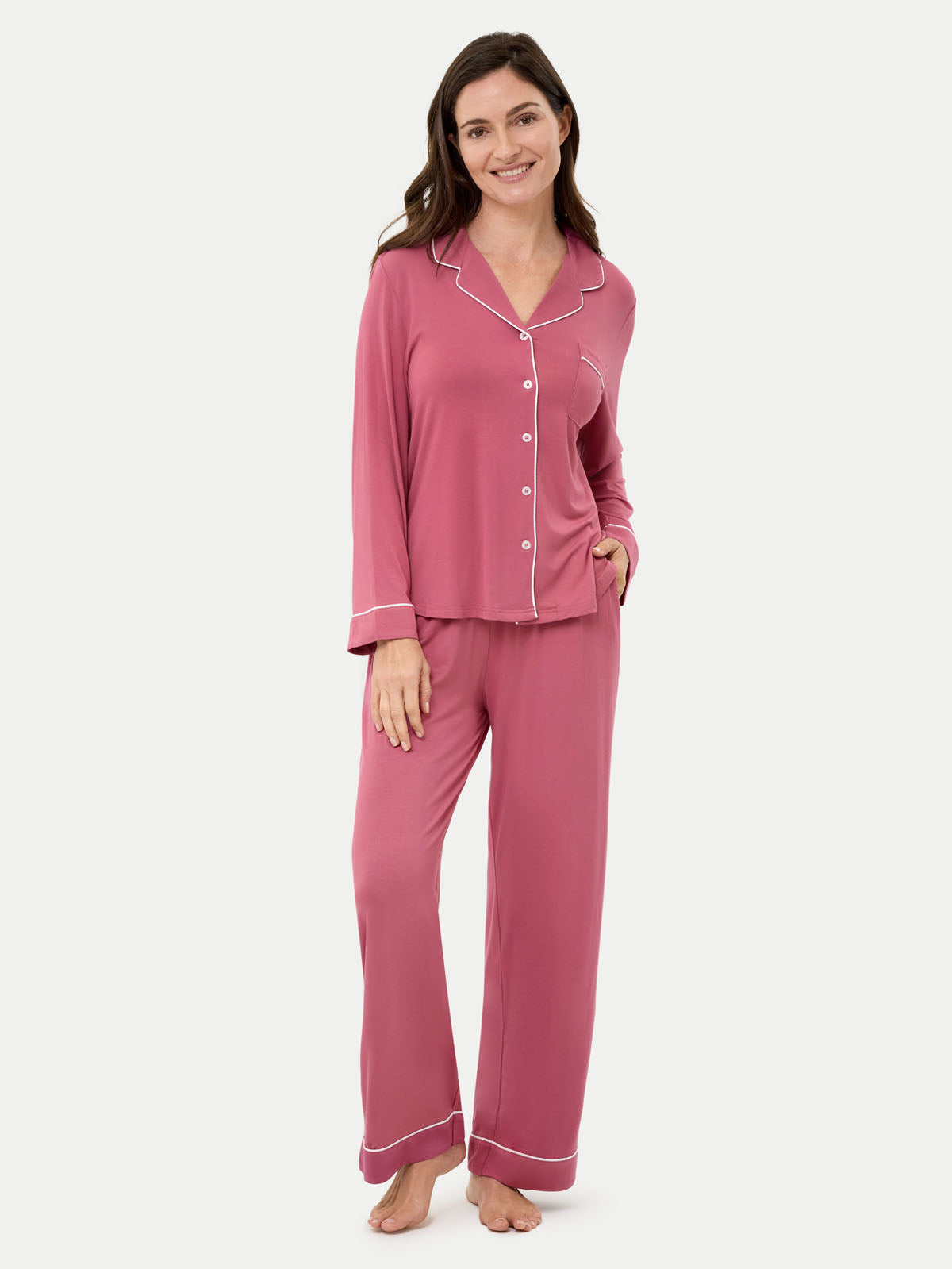 Long Sleeve Bamboo Pajama Set
