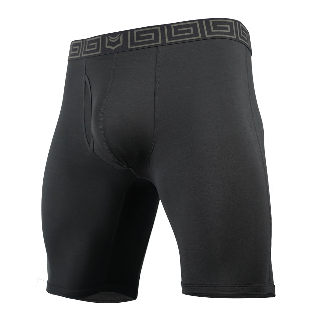 SHEATH V Bamboo Men's Pouch Boxer Brief 8" (5 Pack)