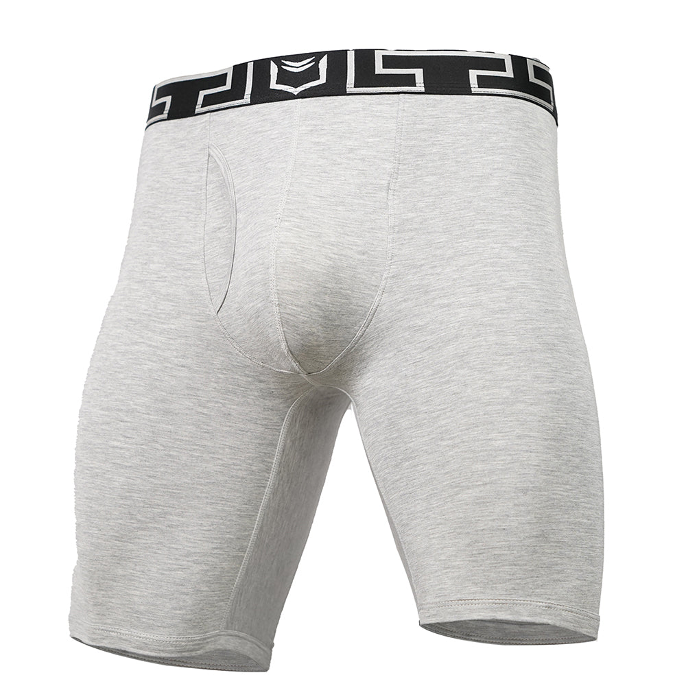SHEATH V Bamboo Men's Pouch Boxer Brief 8"