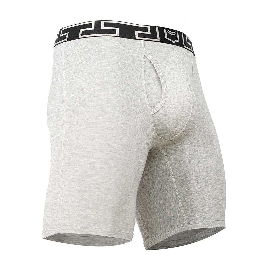 SHEATH V Bamboo Men's Pouch Boxer Brief 8" (3 Pack)