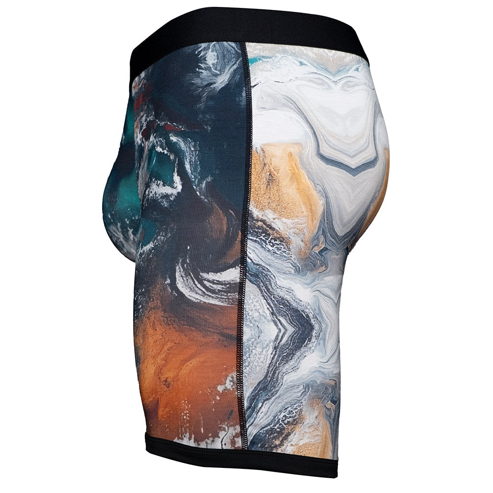 SHEATH V Bamboo Elements Men's Pouch Boxer Brief 8"