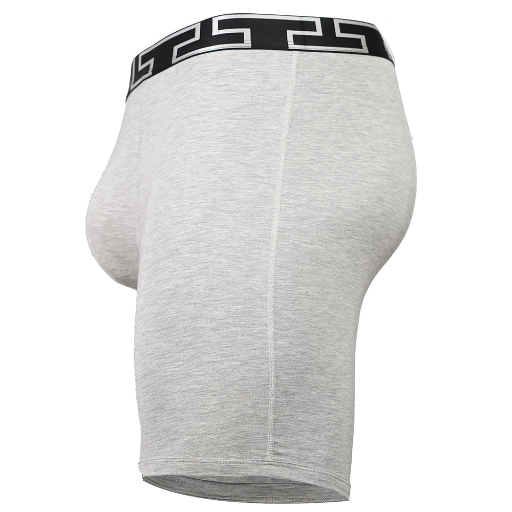 SHEATH V Bamboo Men's Pouch Boxer Brief 8" (3 Pack)
