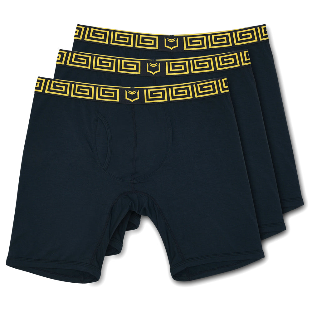 SHEATH V Modal Men's Pouch Boxer Brief 8" (3 Pack)