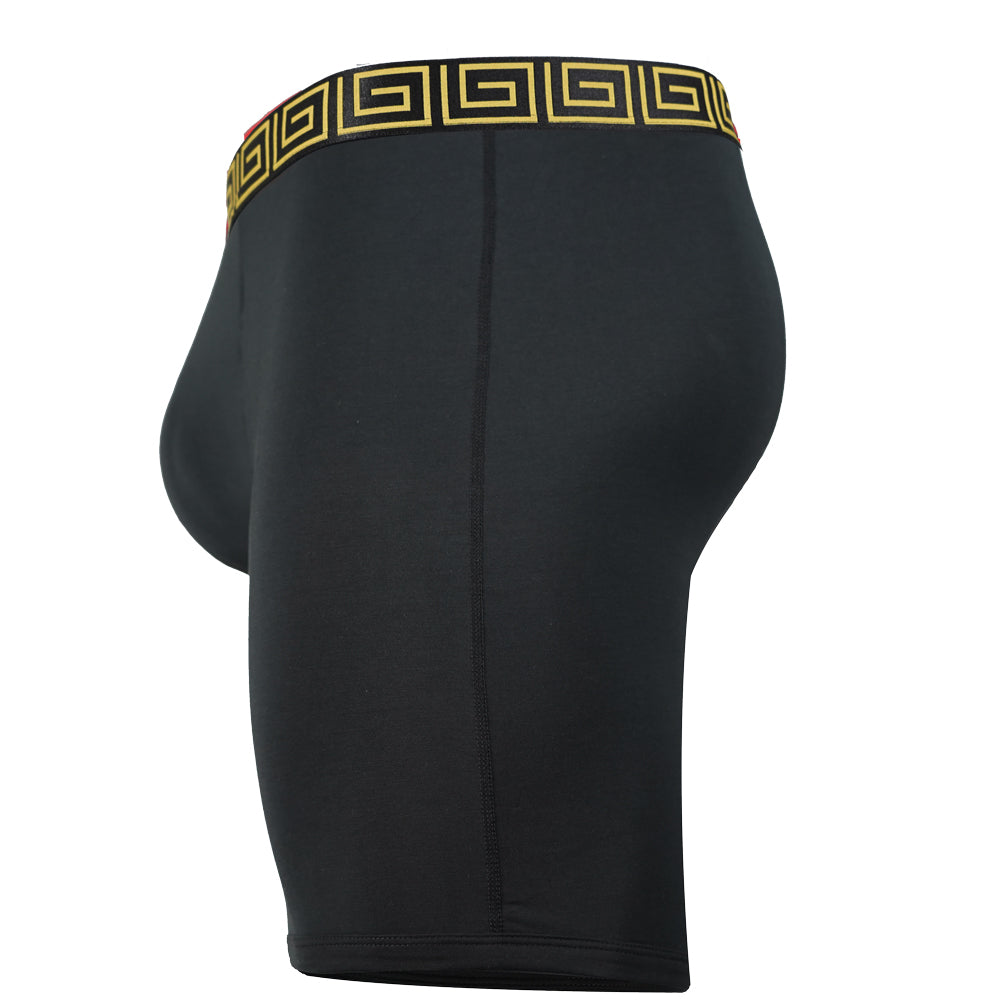 SHEATH V Modal Men's Pouch Boxer Brief 8" (5 Pack)