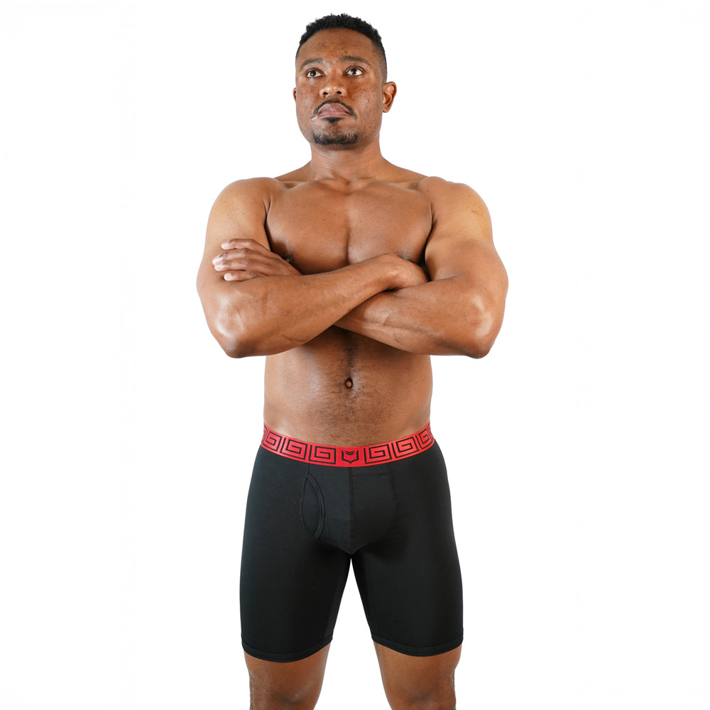 SHEATH V Modal Men's Pouch Boxer Brief 8" (5 Pack)