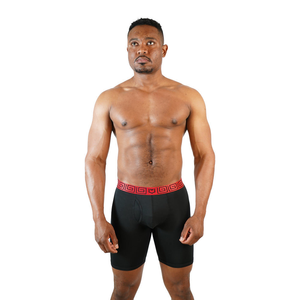 SHEATH V Modal Men's Pouch Boxer Brief 8"