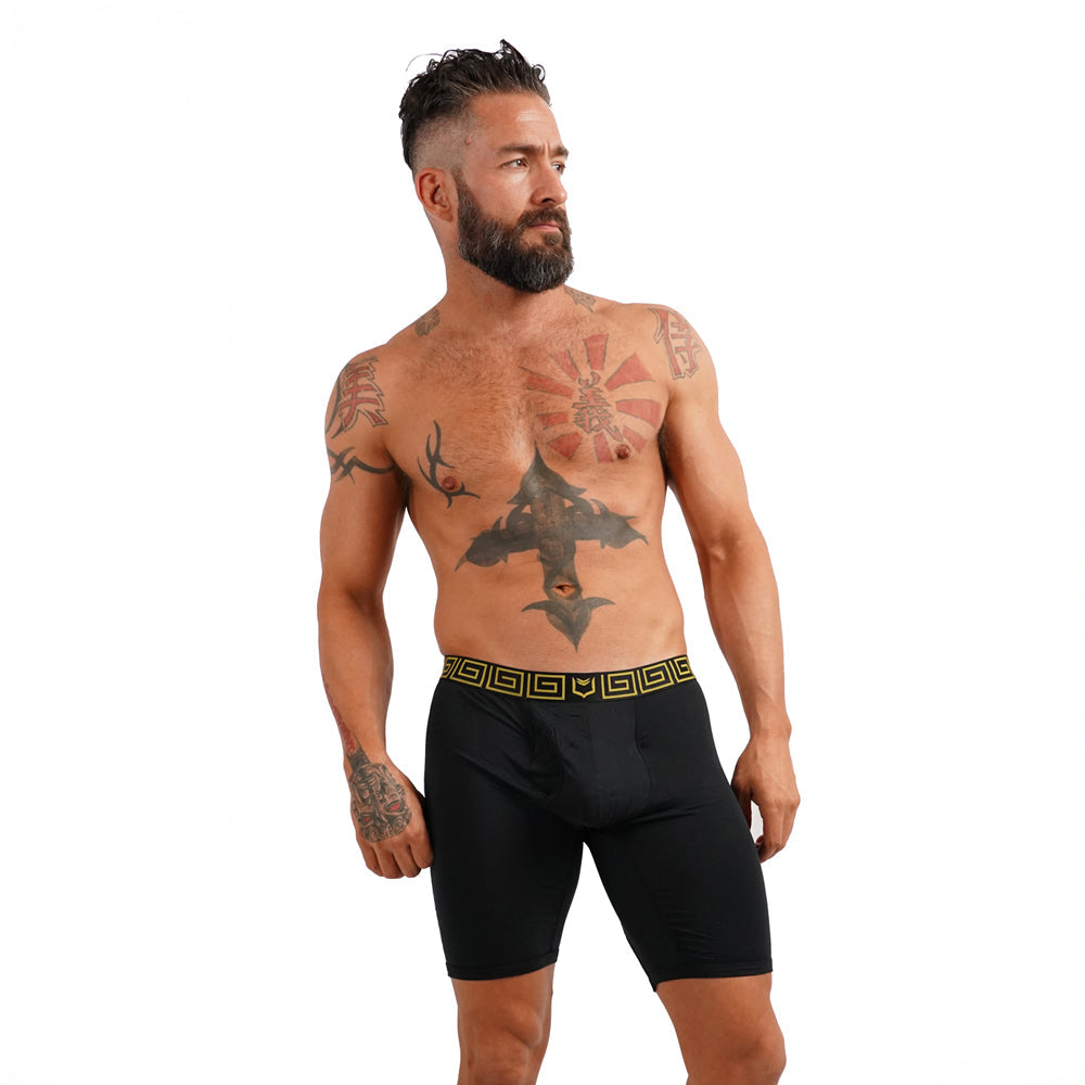 SHEATH V Modal Men's Pouch Boxer Brief 8"