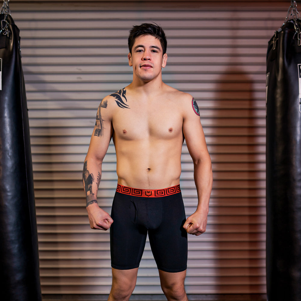 SHEATH V Modal Men's Pouch Boxer Brief 8" (5 Pack)