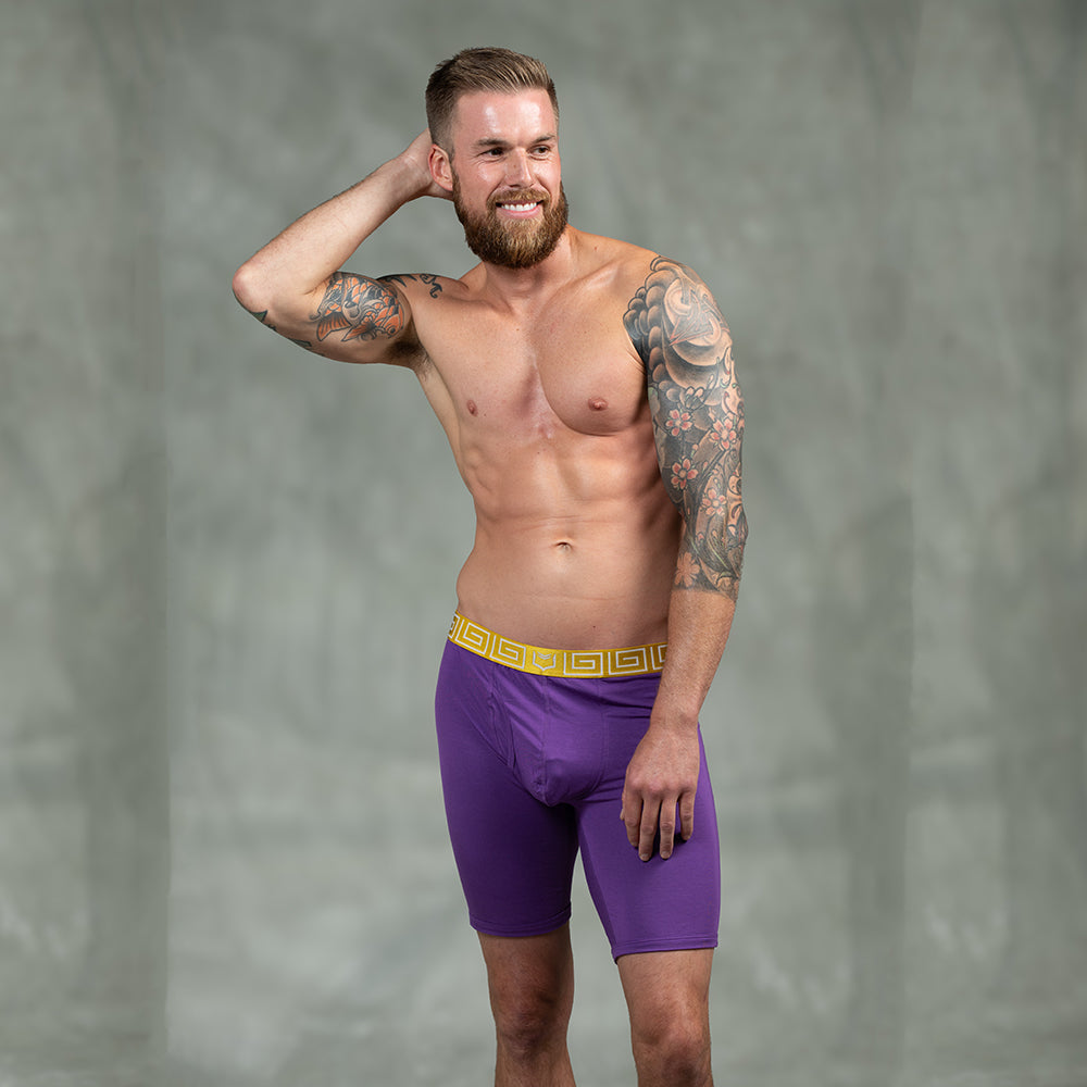 SHEATH V Modal Men's Pouch Boxer Brief 8"