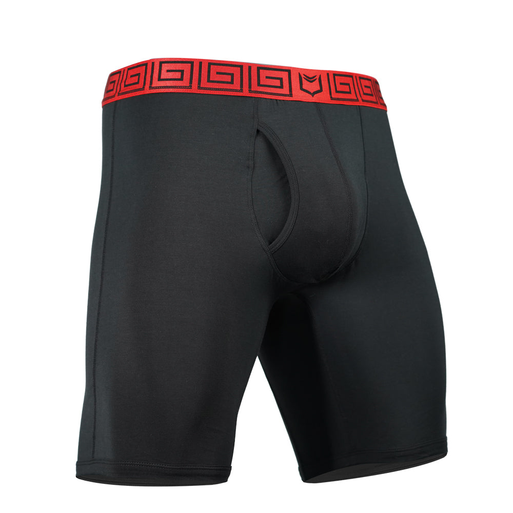 SHEATH V Modal Men's Pouch Boxer Brief 8" (3 Pack)