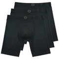 SHEATH V Modal Men's Single Pouch Horizontal Fly Boxer Brief 8" (3 Pack)