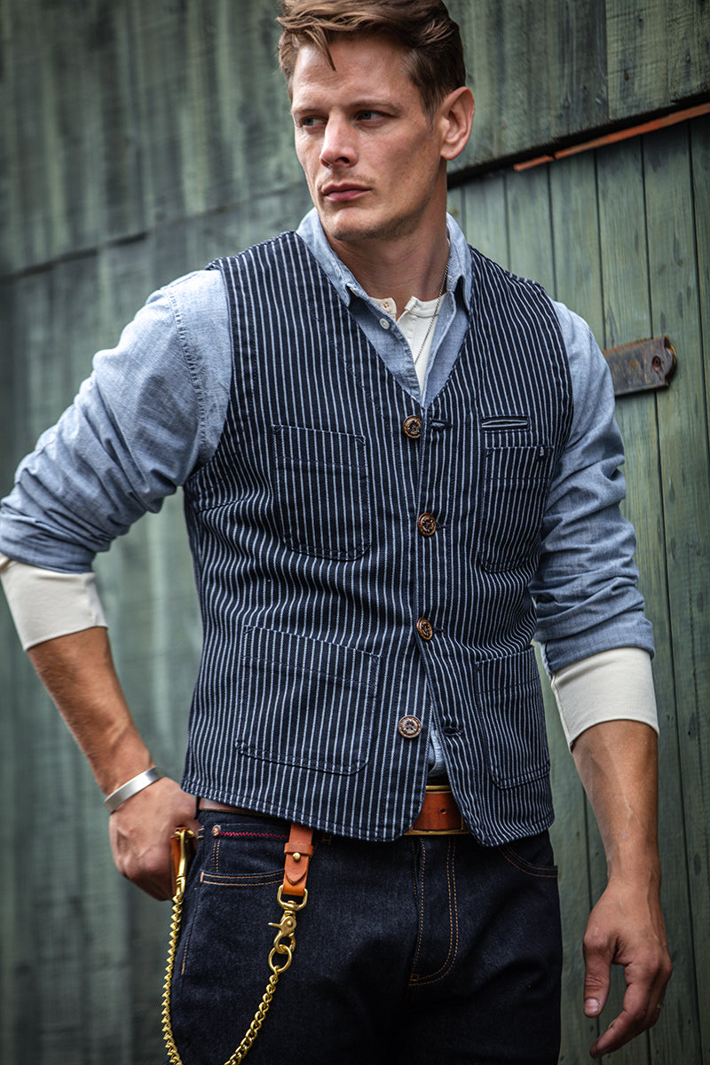 &SONS Drifter Hickory Stripe