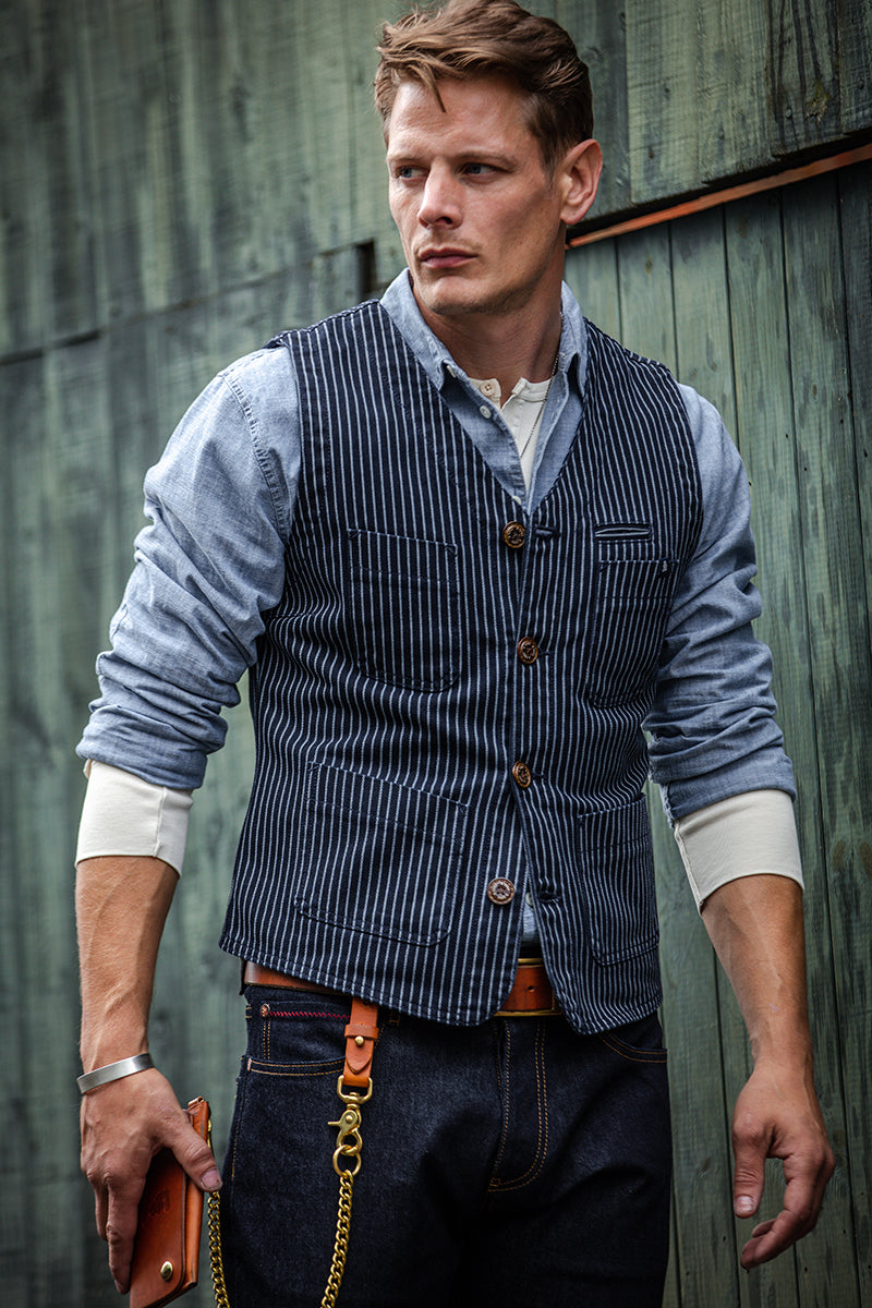 &SONS Drifter Hickory Stripe
