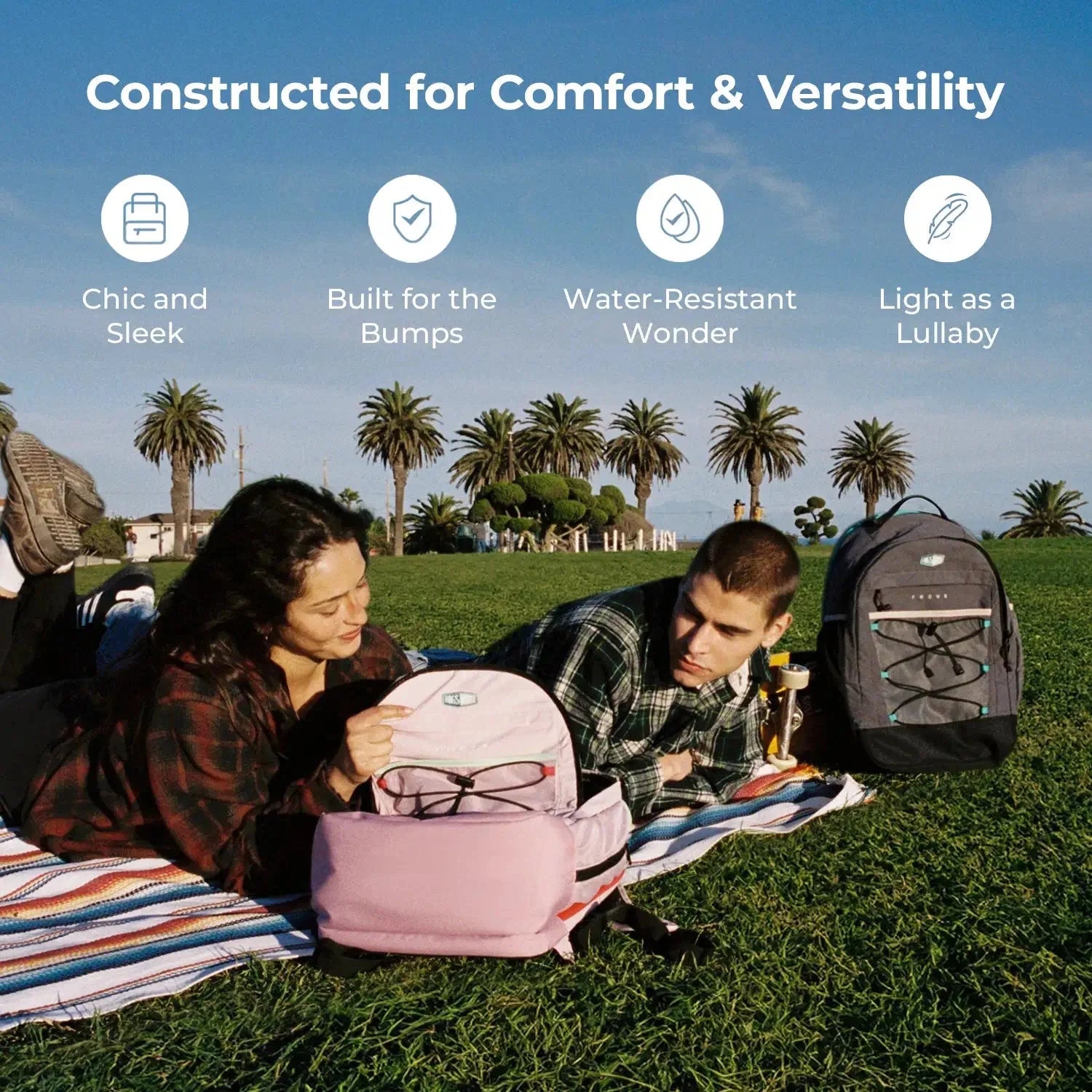 Focus 15.6" Laptop Backpack