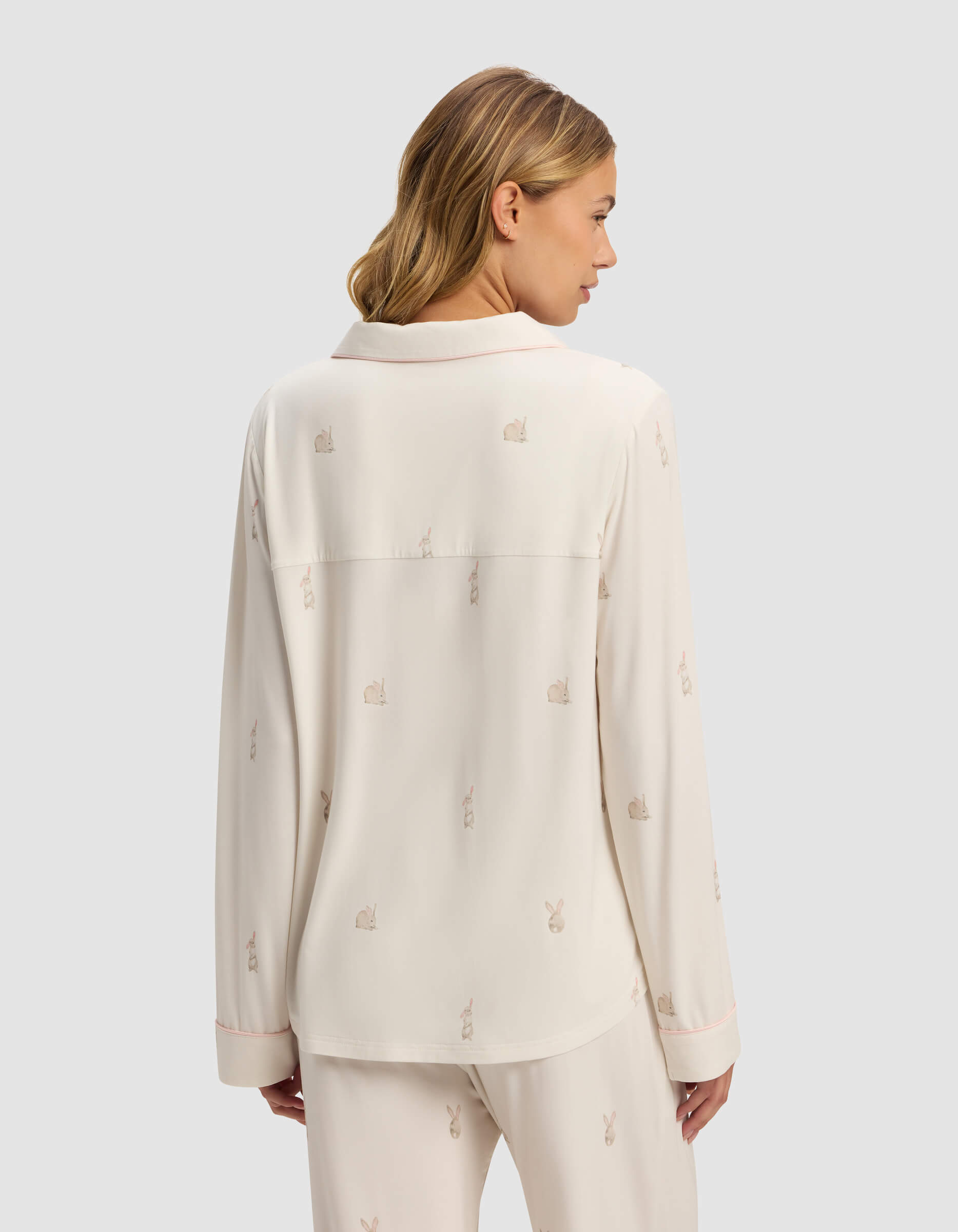 Women's Bamboo Stretch-Knit Long Sleeve Pajama Top - Last Chance