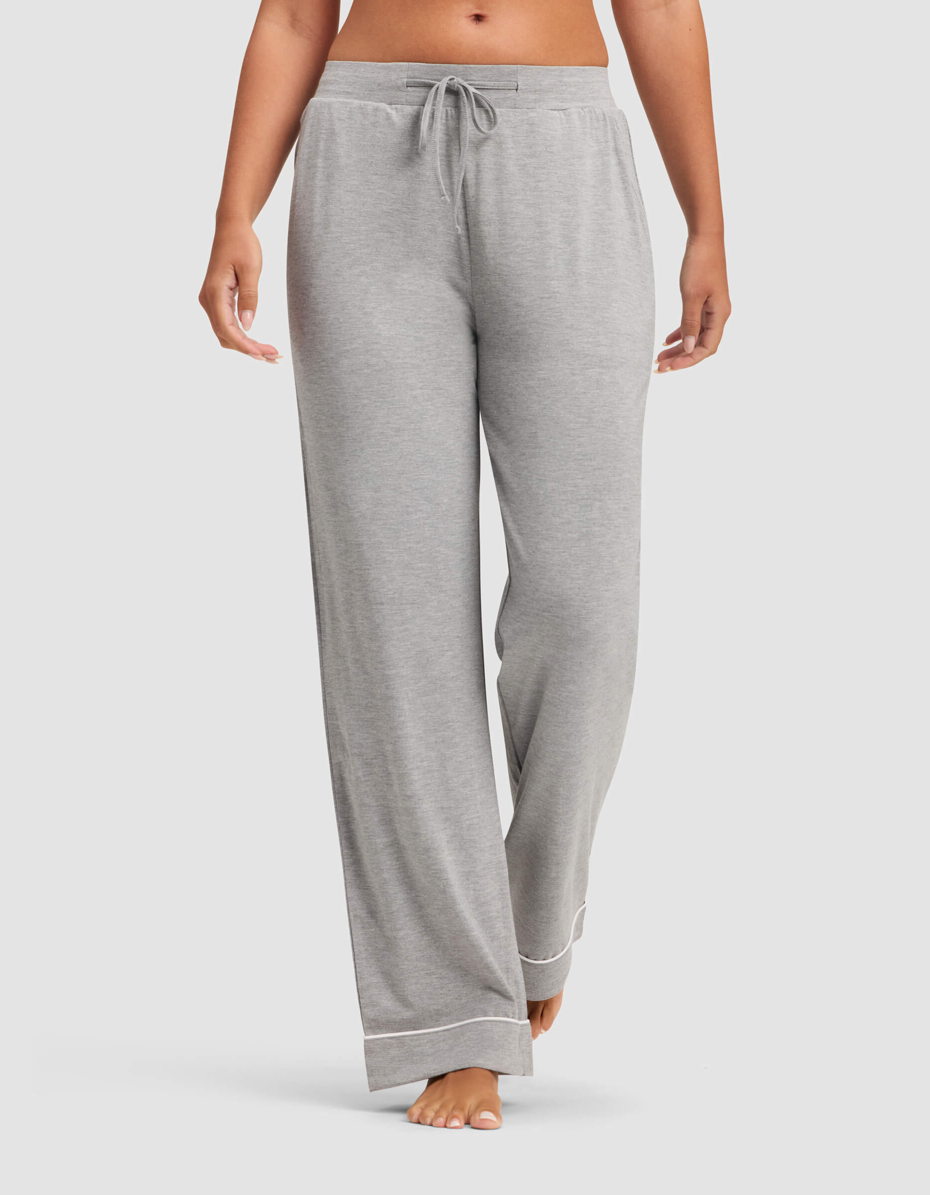 Women's Bamboo Stretch-Knit Long Sleeve Pajama Set