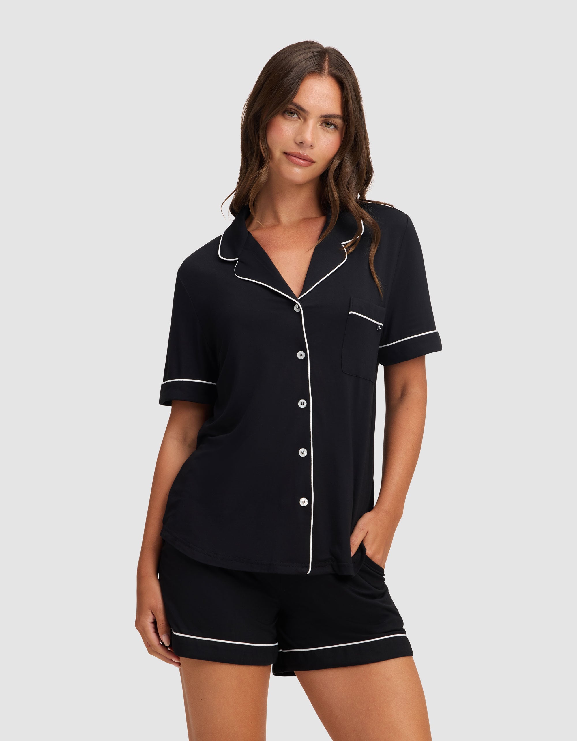 Women's Bamboo Stretch-Knit Pajama Short