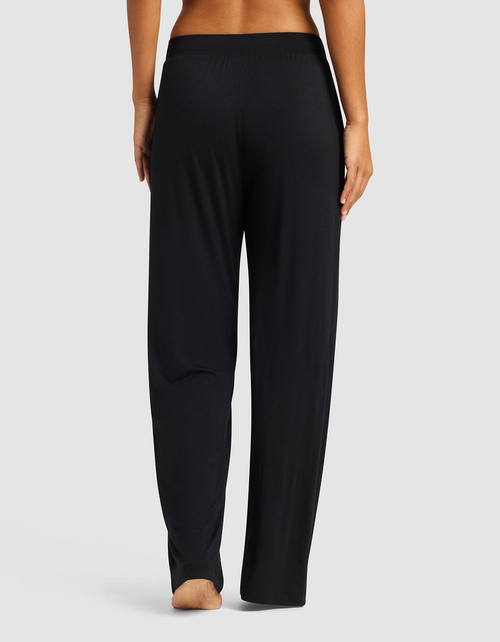 Women's Bamboo Stretch-Knit Lounge Tee & Pants Set