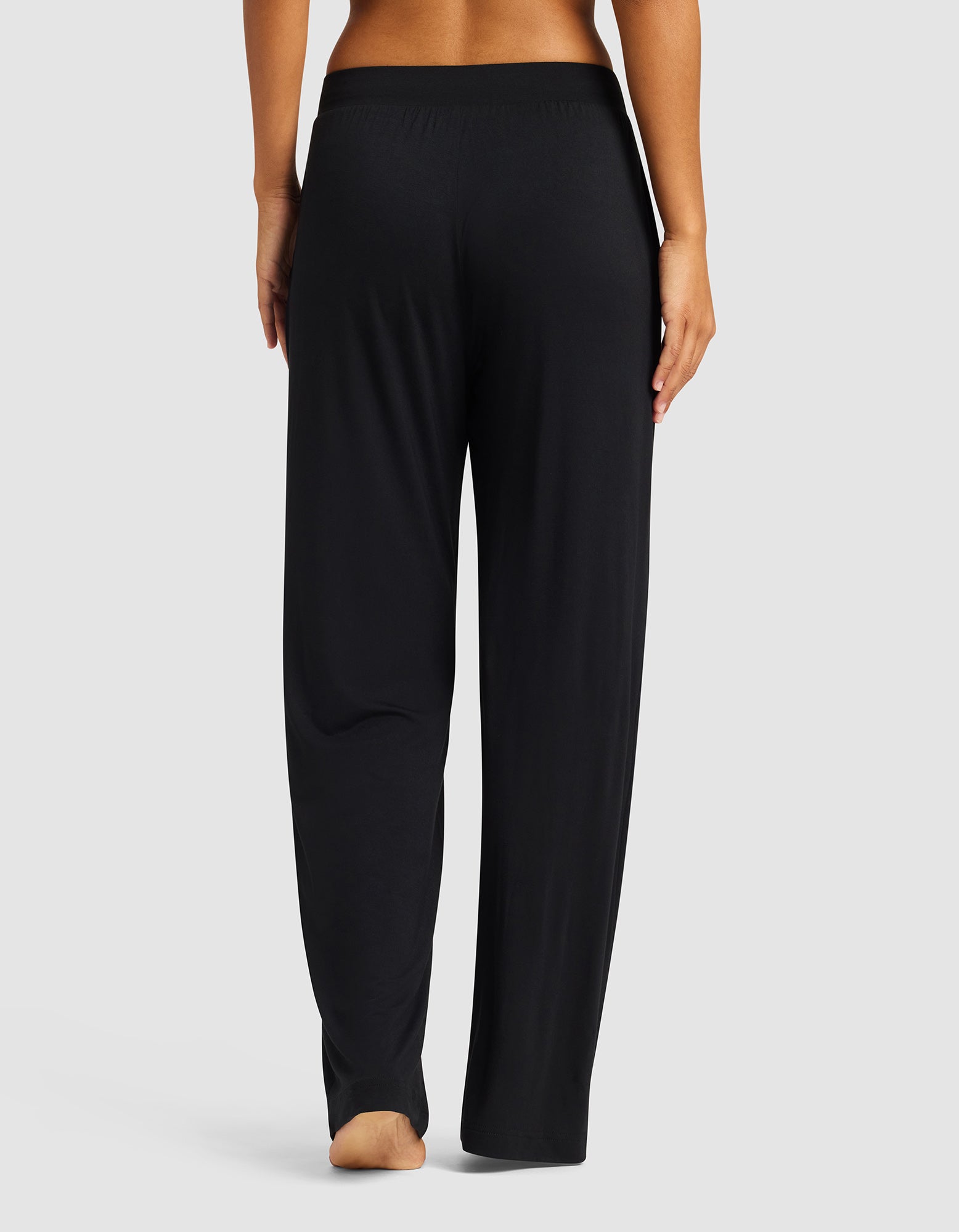 Women's Bamboo Stretch-Knit Lounge Tee & Pants Set