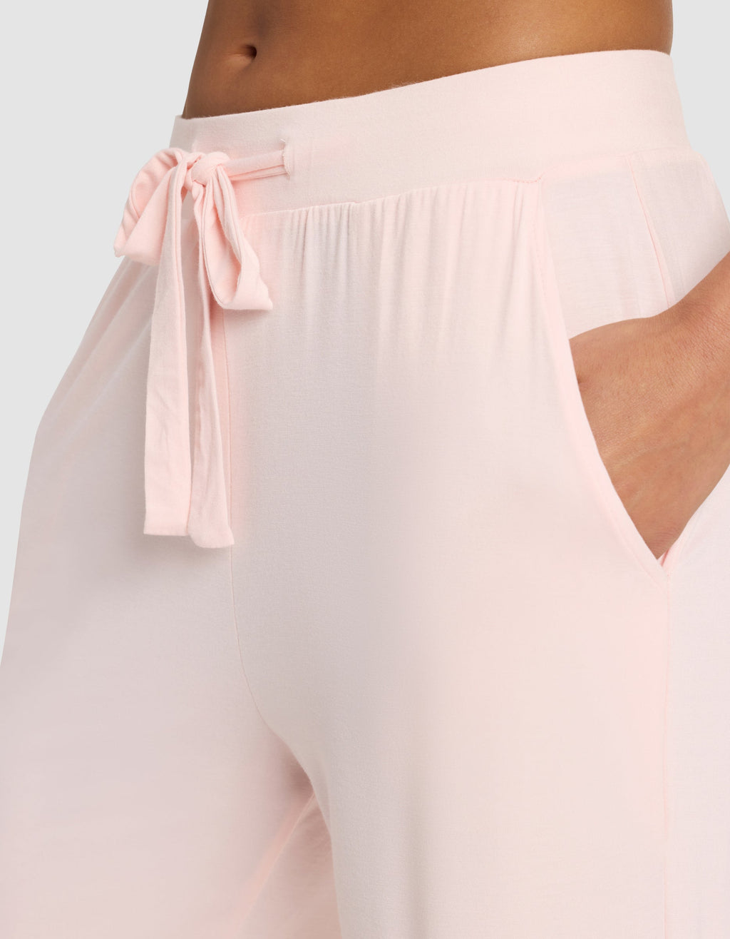 Women's Bamboo Stretch-Knit Long Sleeve Lounge Tee & Pant Set