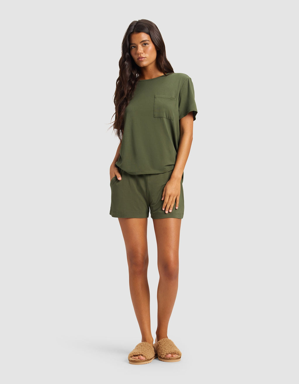 Women's Bamboo Stretch-Knit Shorts