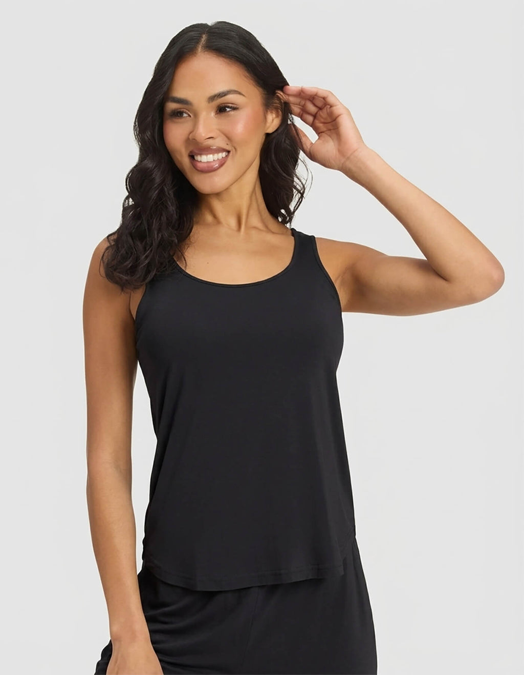 Women's Bamboo Stretch-Knit Tank & Short Set