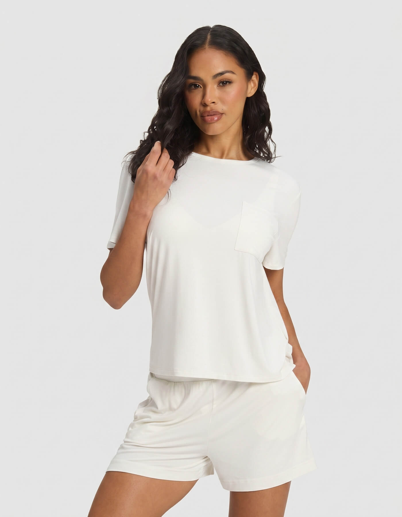 Women's Bamboo Stretch-Knit Shorts